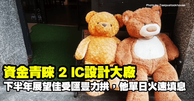 資金青睞 2 IC設計大廠！里昂青睞升評創意，他下半年展望佳受匯豐力拱，單日火速填息