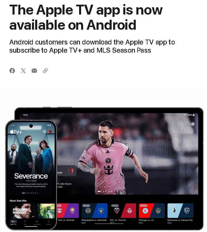 Apple新聞稿