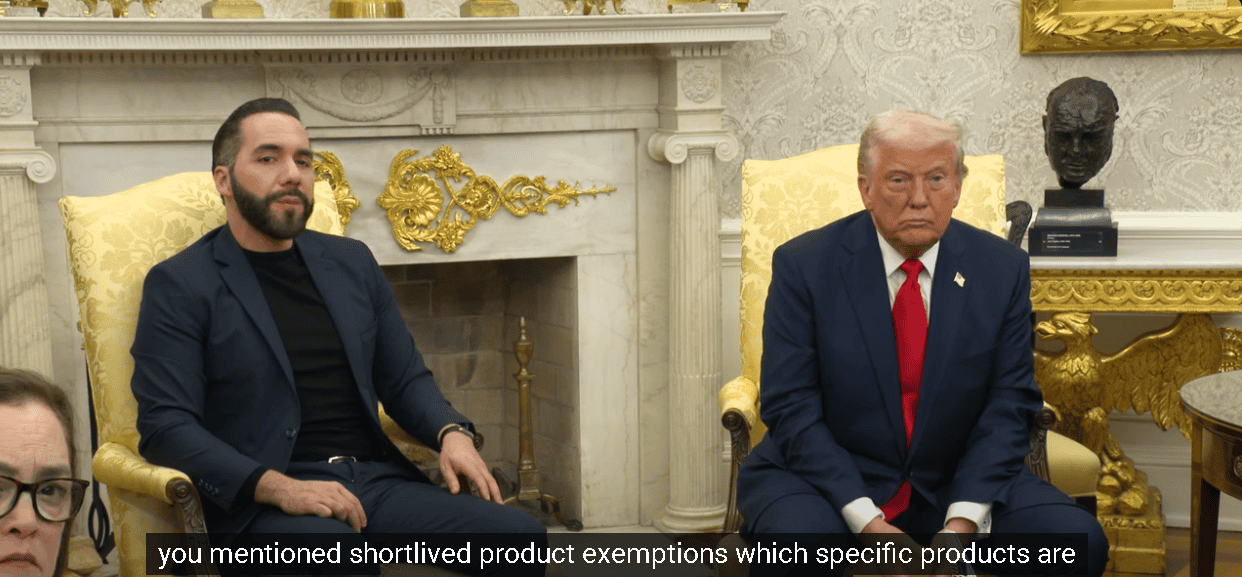 Trump回答短期產品豁免汽車零組件關稅