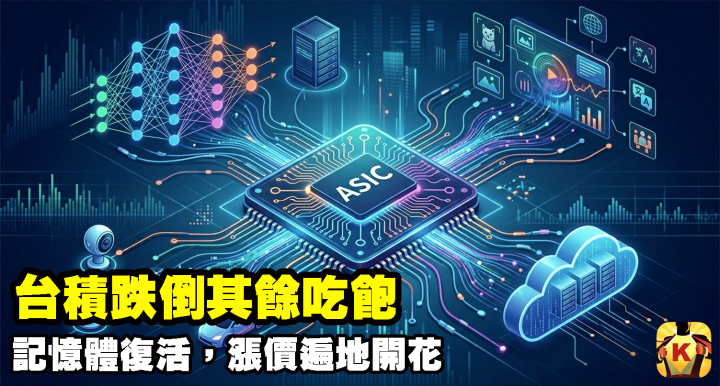【台股盤後】台積跌倒其餘吃飽，漲價遍地開花