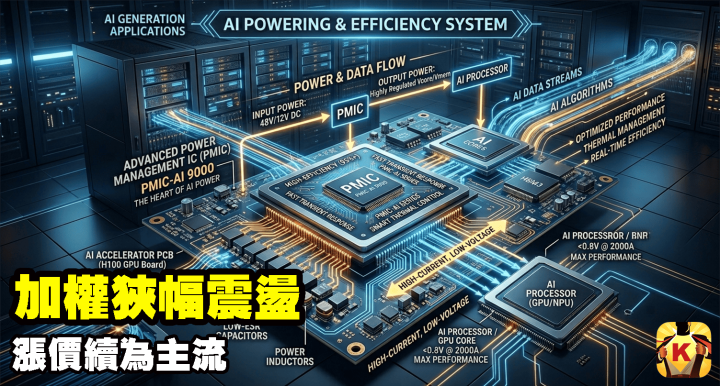 【台股盤後】加權狹幅震盪，漲價續為主流