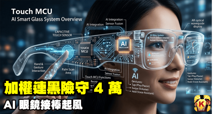 【台股盤後】加權連黑險守 4 萬，AI 眼鏡接棒起風