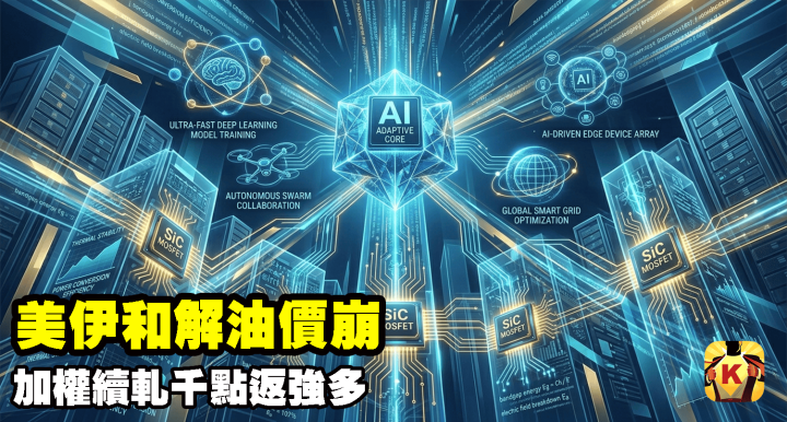【台股盤後】美伊和解油價崩，加權續軋千點返強多