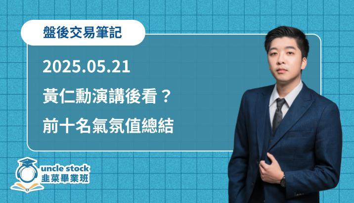 2025.05.21【韭菜叔叔】盤後交易筆記