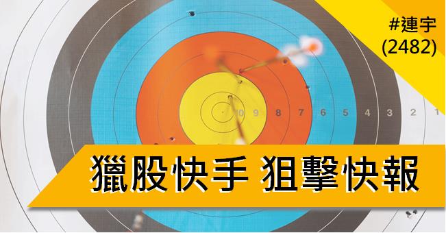 【03/13 獵股快手 - 狙擊快報】連宇 (2482)  跌破上週五低點順勢放空!