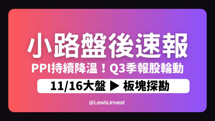 【11/16小路盤後速覽】美國PPI同步降溫，美元指數維持疲弱態勢！台幣連續兩天大幅升值挑戰32大關，資金動能持續恢復🔥（學員對帳單分享）