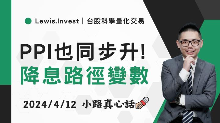 【04/12小路盤後速覽】CPI與PPI同步升溫，美股解讀分歧台股高檔繼續震！（內含學員對帳單）