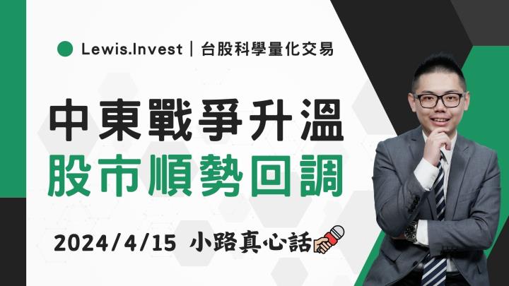 【04/15小路盤後速覽】國際戰爭情勢升溫，台股高檔回馬槍再度洗盤（內含學員對帳單）