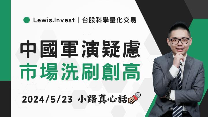 【05/23小路盤後速覽】中國軍演疑慮增溫引發市場震盪！台積電一枝獨秀呈現拉積盤🔥（內含學員對帳單）