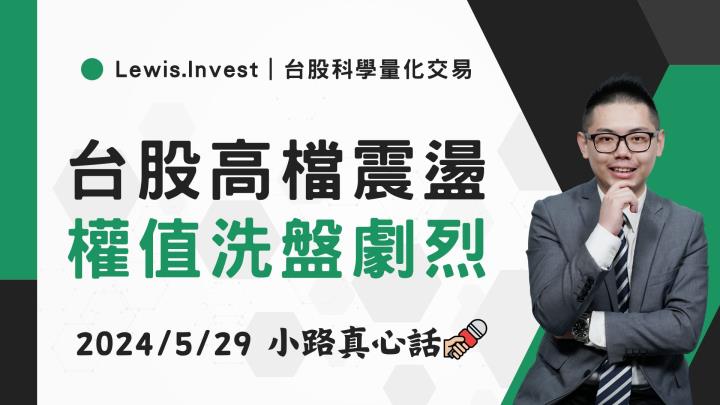 【05/29小路盤後速覽】回馬槍！多頭格局沒變，漲多拉回修正🔥