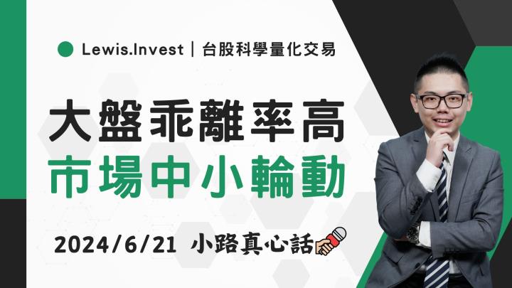 【06/21小路盤後速覽】權值股回跌，中小型股起漲💥