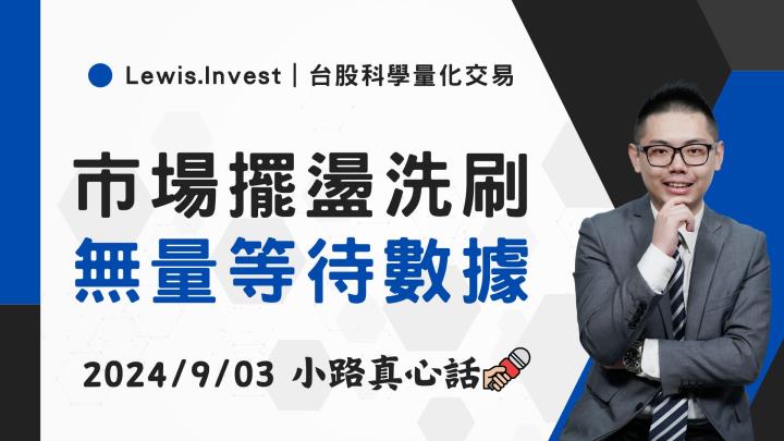 【09/03小路盤後速覽】市場極度量縮，觀望本週非農數據