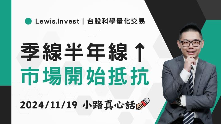 【11/19小路盤後速覽】台股半年線抵抗↑市場短線反彈