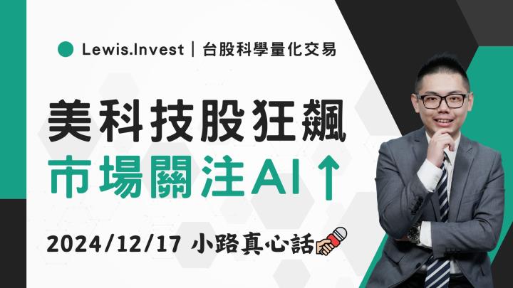 【12/17小路盤後速覽】科技股續刷新高，台股依舊漲跌互見