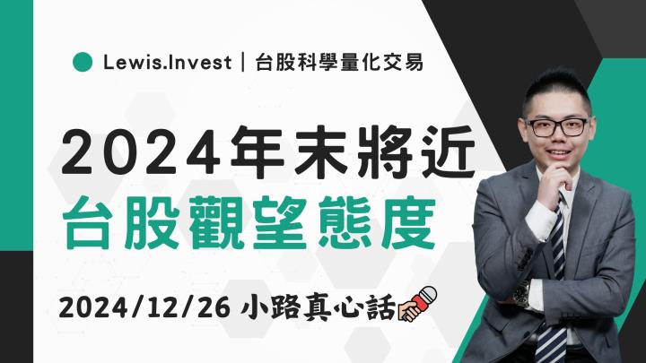 【12/26小路盤後速覽】美股聖誕節休市，台股洗盤量縮