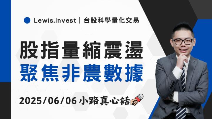 【06/06小路盤後速覽】指數量縮觀望，聚焦非農數據