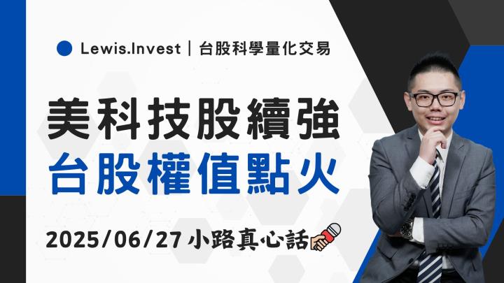 【06/27小路盤後速覽】美股科技股歷史新高，台股指數震盪