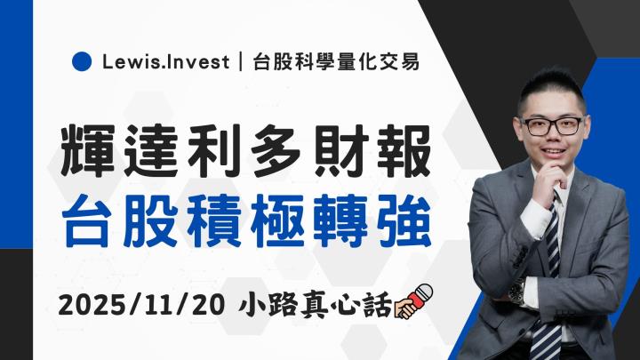 【11/20小路盤後速覽】輝達財報利多，台股積極大漲.