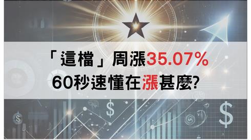【本周漲幅王】完整詳解！1分鐘帶你掌握關鍵三維度 !