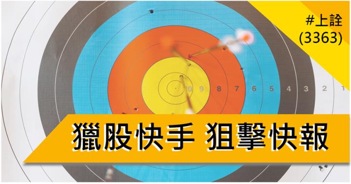 【2/20獵股快手 - 狙擊快報】上詮(3363)跌破三線測試均價反彈，擇機偏空!