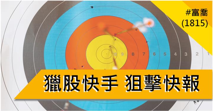 【5/30獵股快手 - 狙擊快報】富喬(1815)均線空方排列，出現「這訊號」偏空操作大賺6％!