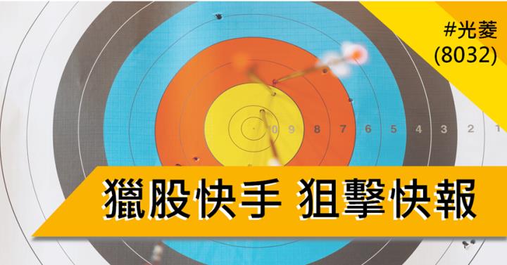 【11/28獵股快手 - 狙擊快報】光菱(8032)出現三次關鍵訊號，當沖賺4％!