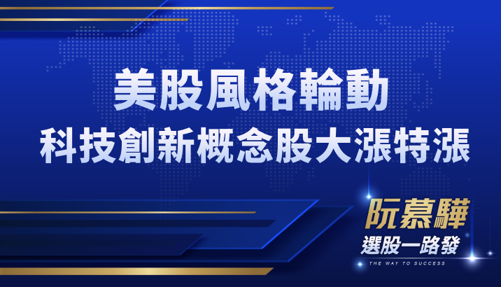 【美股宏觀】美股風格輪動到科技創新股!成長想像空間概念抬頭?