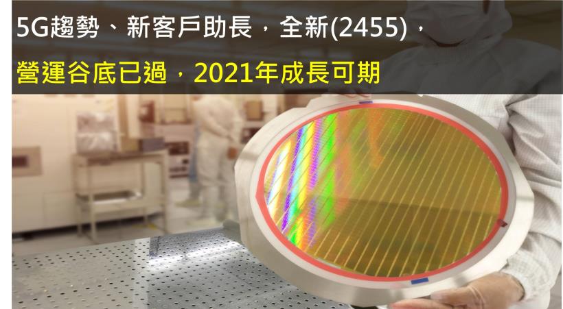 全新 (2455) 營運谷底已過，5G趨勢、新客戶助長，2021年成長可期