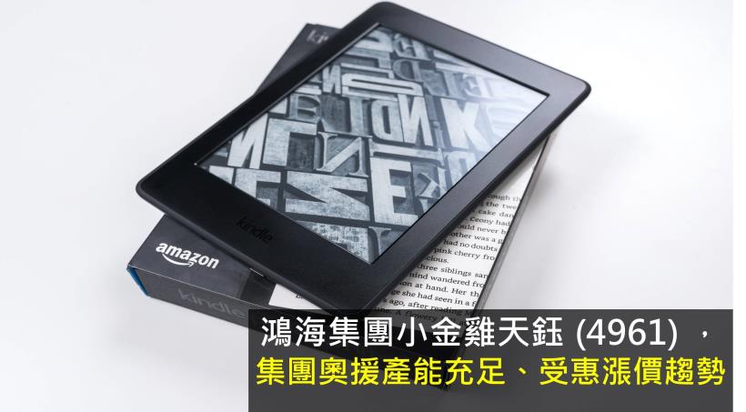 【研究報告】天鈺 (4961) 集團奧援產能充足、受惠漲價趨勢