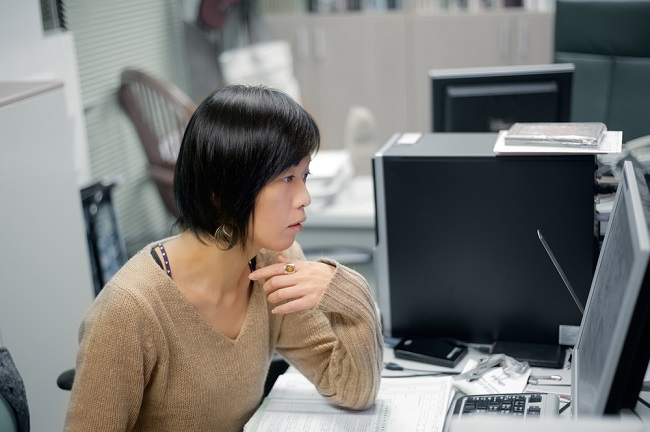 忙碌女性