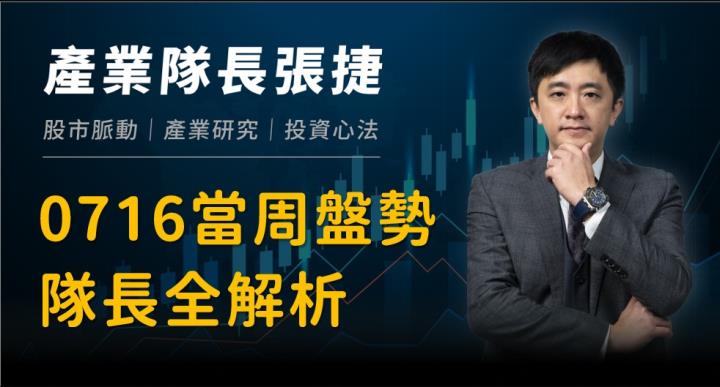 【產業戰隊VIP】0716當周盤勢 隊長全解析