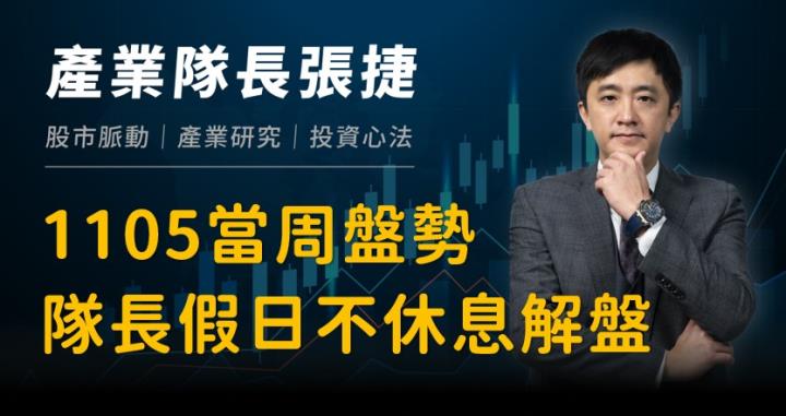 【產業戰隊VIP】1105當周盤勢，隊長假日不休息解盤