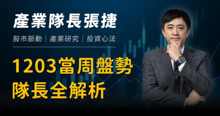 【產業戰隊VIP】1203當周盤勢，隊長假日不休息解盤