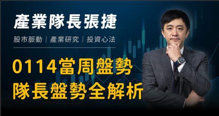 【產業戰隊VIP】0114當周盤勢，隊長假日不休息解盤