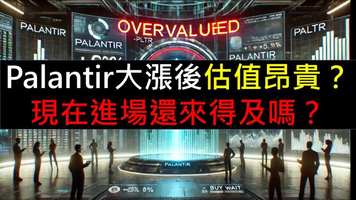Palantir大漲後估值昂貴？ 現在進場還來得及嗎？