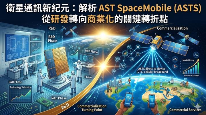 衛星通訊新紀元：ASTS 從研發轉向商業化的關鍵轉折點