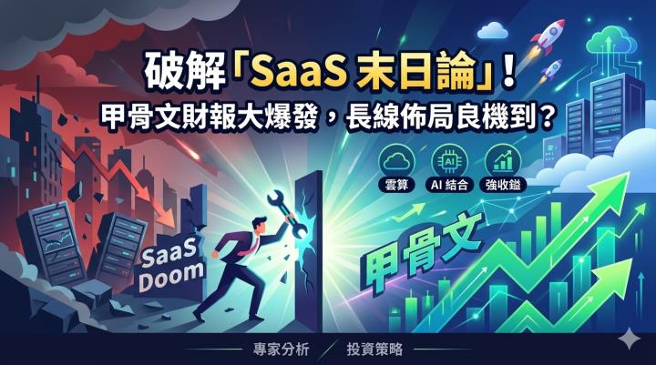 破解「SaaS 末日論」！甲骨文財報大爆發，長線佈局良機到？