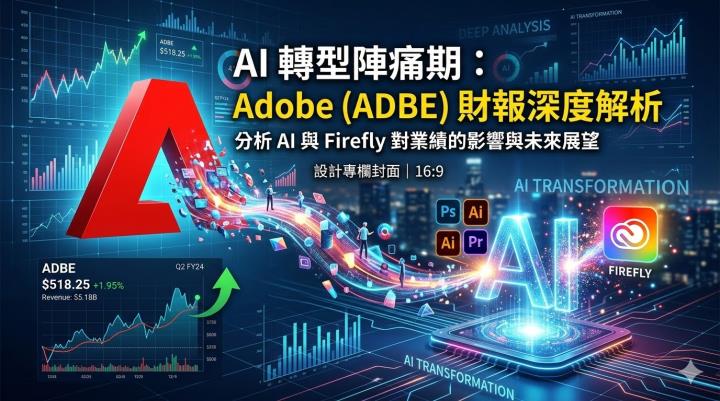  AI 轉型陣痛期：Adobe（ADBE）財報深度解析 