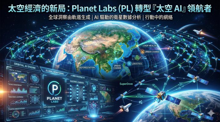 太空經濟的新局：Planet Labs (PL) 轉型「太空 AI」領航者