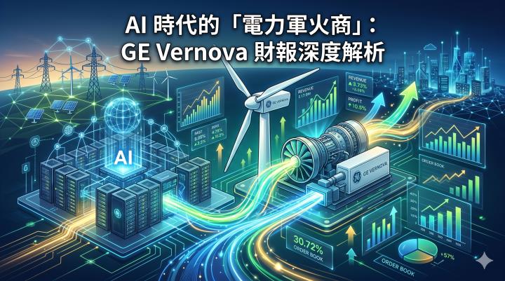 AI 時代的「電力軍火商」：GE Vernova 財報深度解析