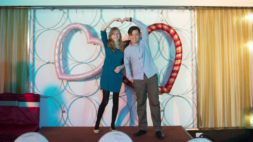 娶到立陶宛正妹回台灣