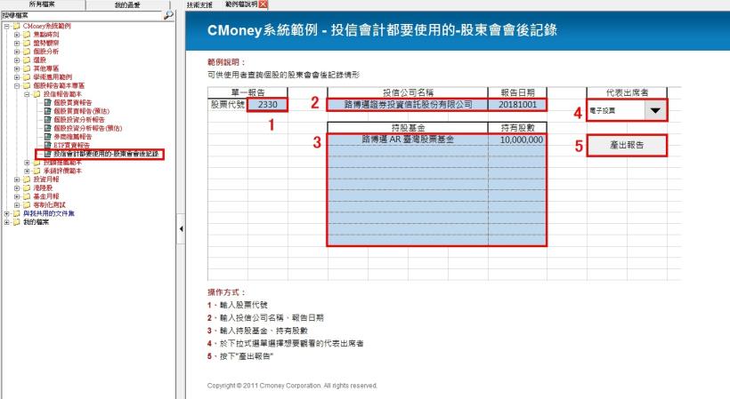 【CMoney公告】投信會計都要使用的-股東會會後記錄(決策精靈新增範本)