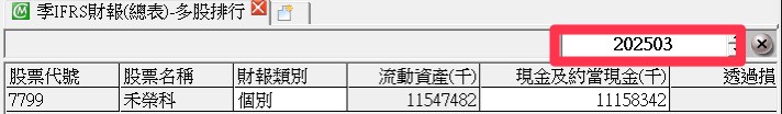 資料公告：2025Q3財報出爐！