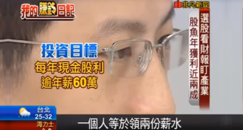 第一次進場 虧損 40％ 出場！37 歲的股魚 靠「這方法」... 每年可領 2 倍薪水！