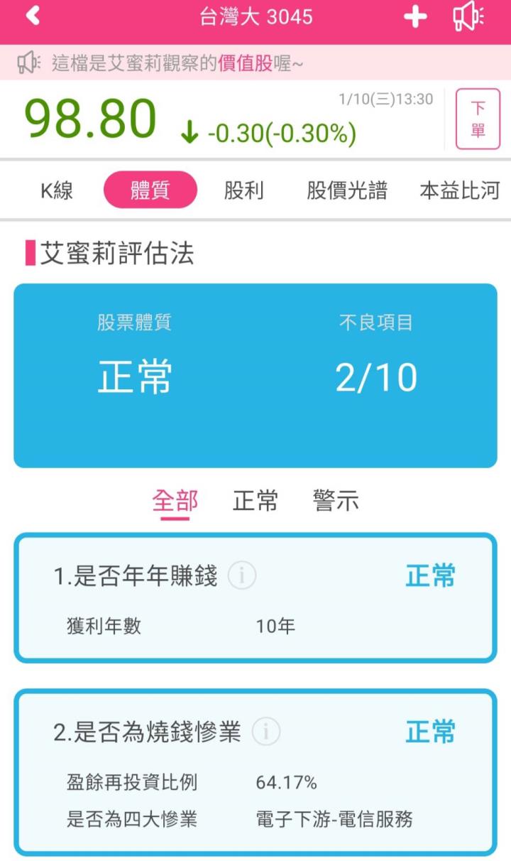 電信業第二大業者-台灣大(3045)，2023年每股賺4.76元為四年新高，整併後有望續創成長動能！