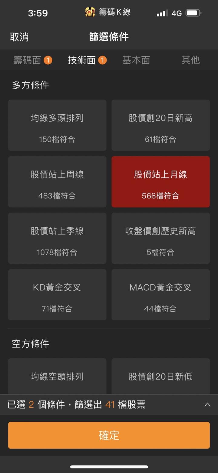 【投資速成班】選股設定(二)