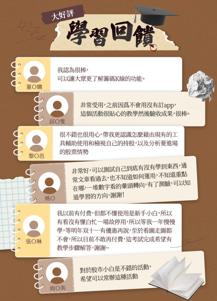 籌碼K線-衝刺學習營正式招生了!!