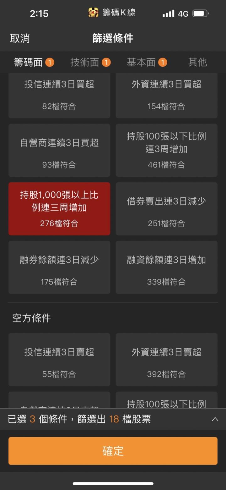 【14天衝刺學習營】- 選股設定