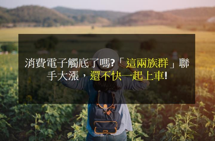 消費電子觸底了嗎?「這兩族群」聯手大漲，還不快一起上車!