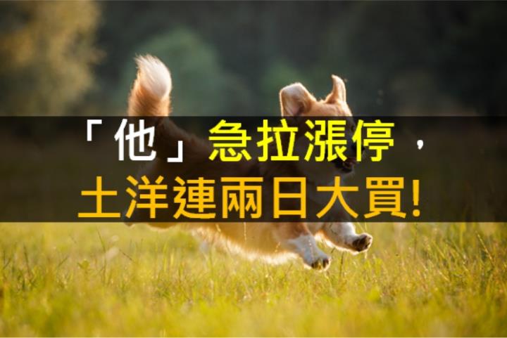 【籌碼K晨報】「他」急拉漲停，土洋連兩日大買!